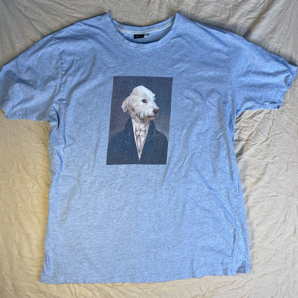 Premium Men Youtubes Nick Ferrand’s Distinguished Top Dog Macchi Tee XL